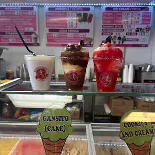 Raspados and corn!