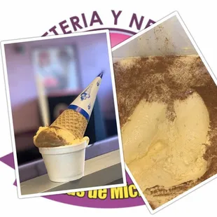 Eggnog Ice cream