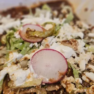 Enmolada (I ate half before I realized I didn't take any pictures)