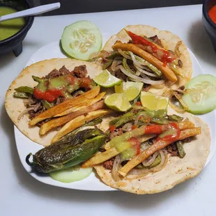 Tacos campechanos