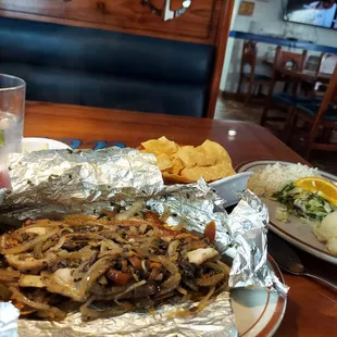 Fish in foil