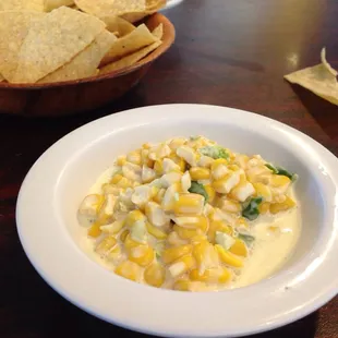 Crema de elote muy muy rico