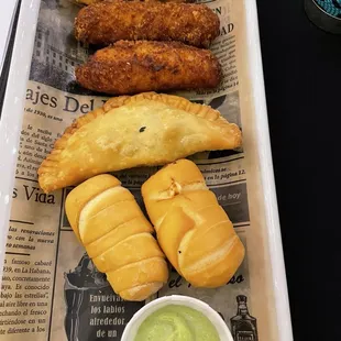 Sampler platter