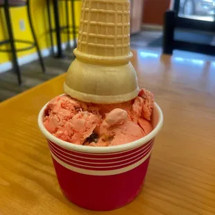 The have the best ice cream and service here!!