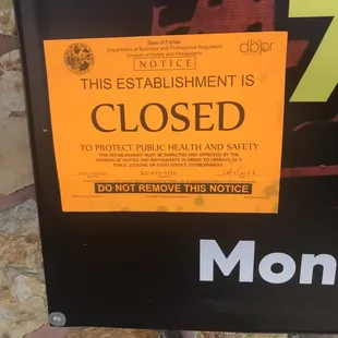 Think about before going here with all their Violations it got shut down 12/07/2022