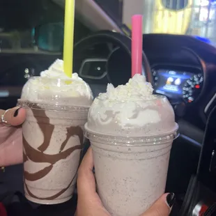Oreo milkshakes