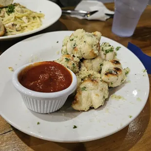 Garlic knots! So good!
