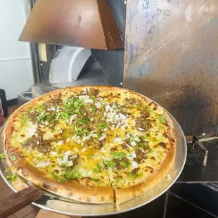 Birria Pizza 16&quot;