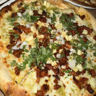 12&quot; al pastor pizza
