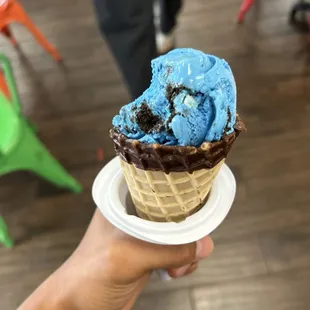 waffles, food