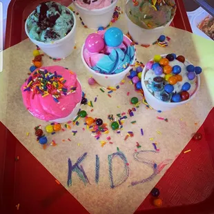‍Kids cup Ice cream‍