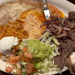 Mexican style Carne Asada Steak, yum!!