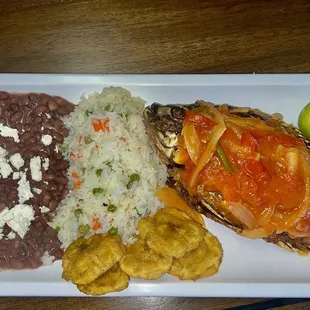 Pescado frito