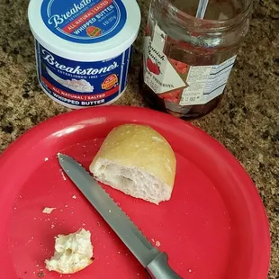 Grandma's loaf. Crisped on the outside, light &amp; moist on the inside. Excellent toasted, but quite fine by itself