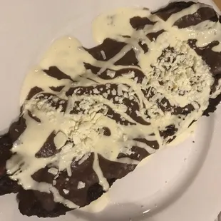 Platanos rellenos con queso y frijoles (plantains stuffed with cheese and beans) - I know it sounds weird but it's SO good!