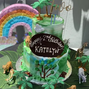 Sefari themed cake