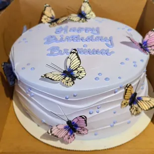 a birthday cake