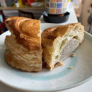 Pork pastry puff