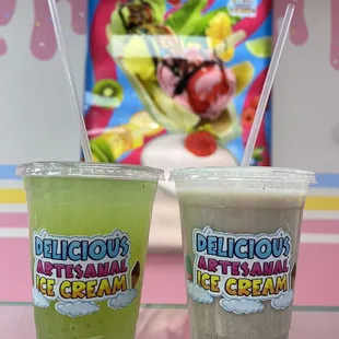 Horchata cucumber with lemon