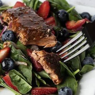 Jerk Salmon Salad