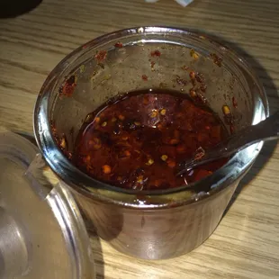 This stuff is so good! Add to any dish for added heat and flavor.