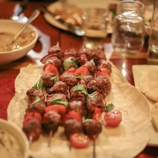 Our special kabab skewers