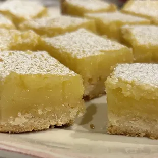 Our Lemon Bars are made with the perfect combination of sweet and tart.