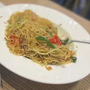 Singapore style vermicelli