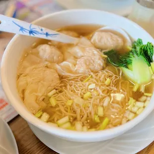 Wonton Noodle Soup