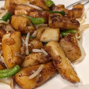 Stir Fry Rice Rolls
