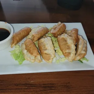 Fried Chicken Dumplings