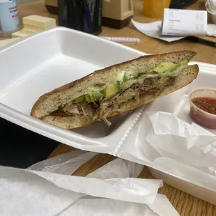 Carnitas panini