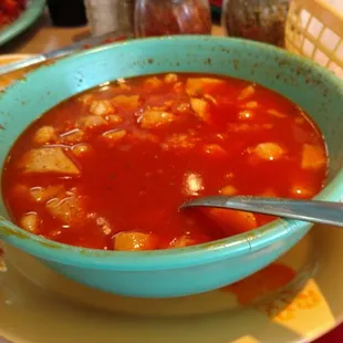 Menudo pretty good. Slurp worthy