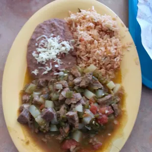 Chili Colorado! Muy Bueno!