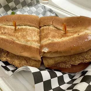 Fried Fish Po Boy