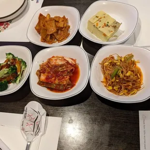 Banchan side dishes
