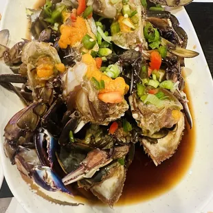 Soy Sauce Marinated Crab