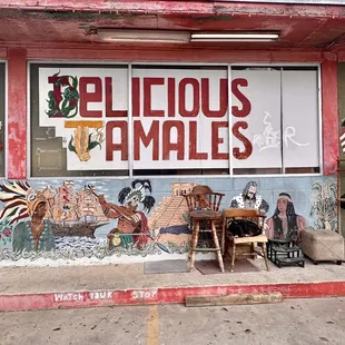 a man sitting at a table