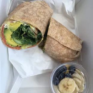 Smoked Salmon Wrap