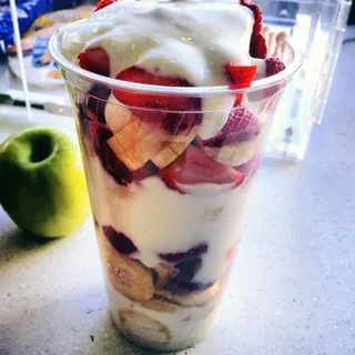 Strawberries, Banana and Cream