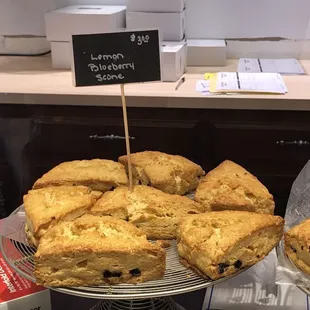 a variety of pastries