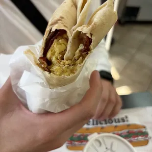 Breakfast burrito
