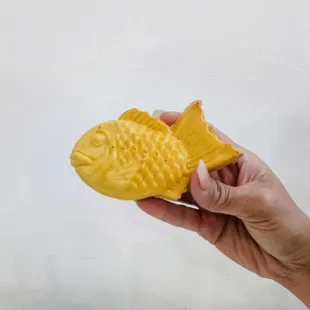Custard filled taiyaki
