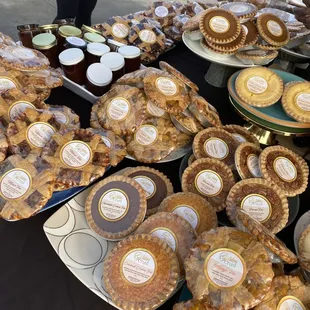 Mini pies at Saturday Ferry Farmers Market