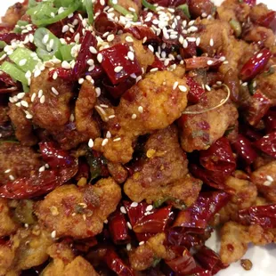 Szechuan Style Spicy Chicken