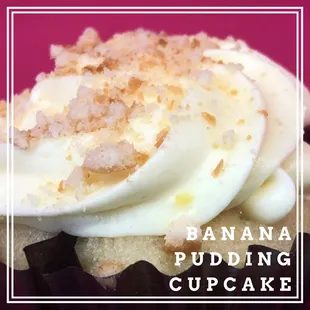 Banana Pudding Cupcake