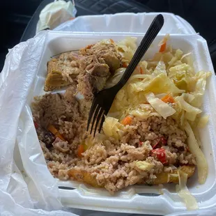 Large curry chicken...absolutely no flavor