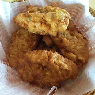 Conch fritters - so light and airy!