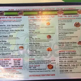 menu, sushi and sashimi