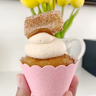 Churro cupcake $30 dozen